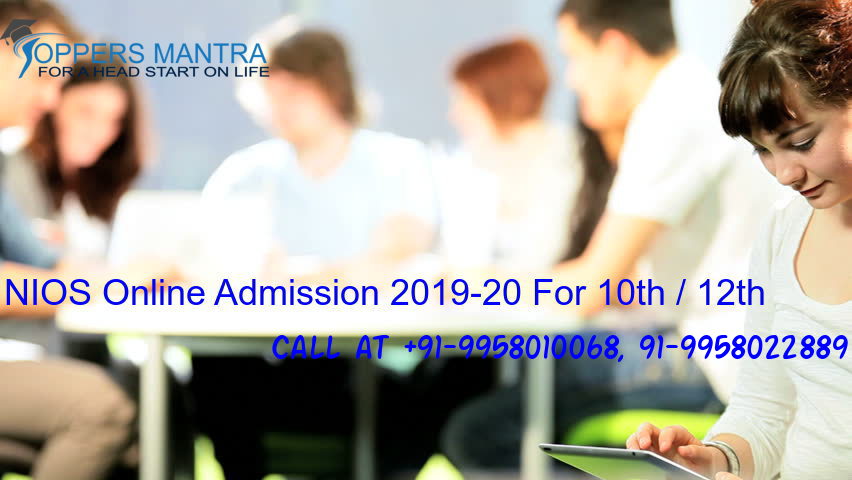Online NIOS 10th 12th Admission West Bengal