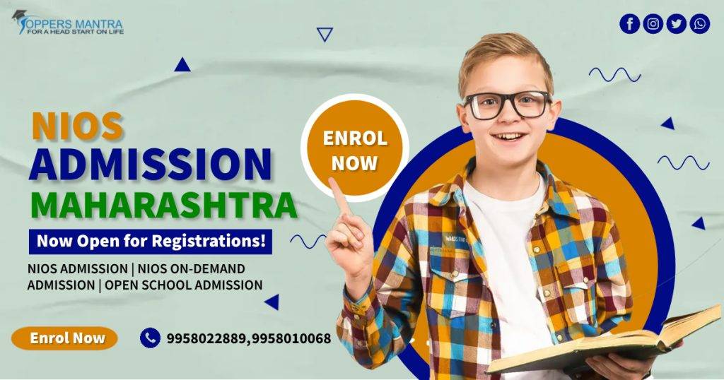 nios 10th 12th admission Maharashtra