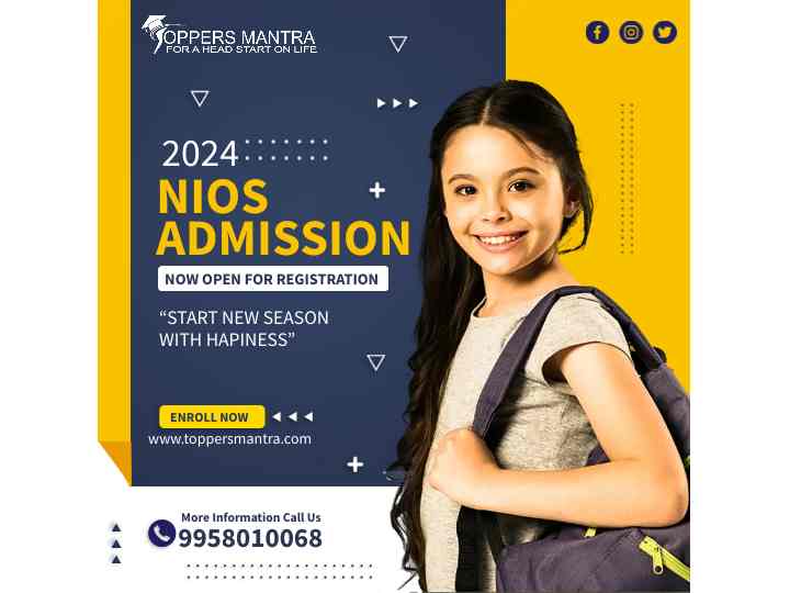 2024 Nios Admission - Important Dates, TMA, Practical, Documents|