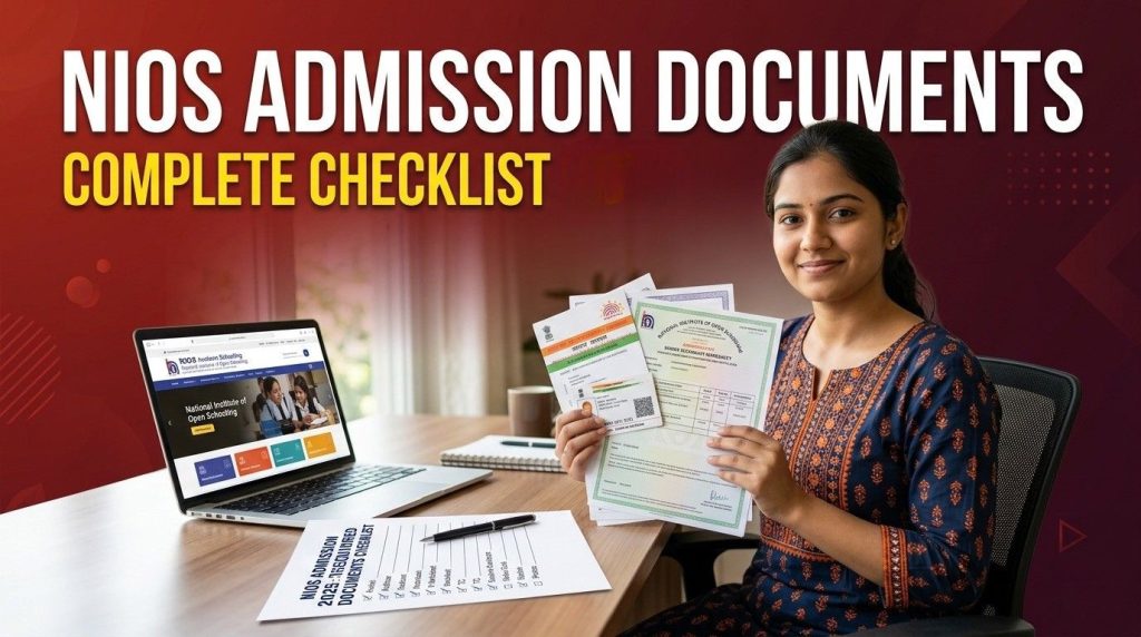 documents required for nios admission